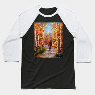 Autumn walk Baseball T-Shirt